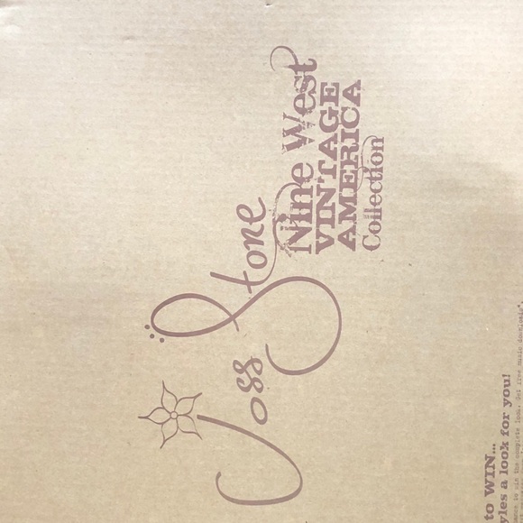 Nine West OSOVOSS tan heeled boot ankle bootie - Picture 12 of 13